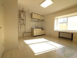 札幌市営東西線 西18丁目駅 徒歩20分の賃貸アパート 3階ワンルームのリビング/ダイニング