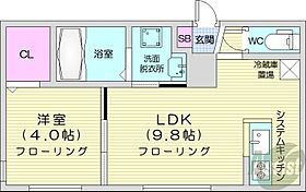 北海道札幌市中央区南十条西1丁目（賃貸マンション1LDK・5階・32.68㎡） その2