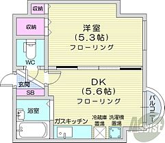 北海道札幌市北区北十一条西3丁目（賃貸マンション1DK・3階・23.71㎡） その2