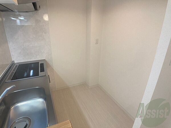 画像20:キッチン別角度です。冷蔵庫を置くスペースもあります！