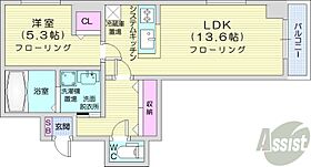 北海道札幌市中央区南六条西18丁目（賃貸マンション1LDK・10階・47.00㎡） その2
