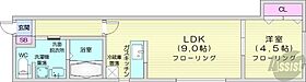 北海道札幌市中央区北十一条西15丁目（賃貸マンション1LDK・3階・32.58㎡） その2