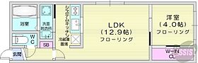 北海道札幌市中央区北五条西17丁目（賃貸マンション1LDK・3階・39.00㎡） その2