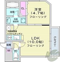 オルセー北17条  ｜ 北海道札幌市東区北十七条東3丁目（賃貸マンション1LDK・3階・32.40㎡） その2