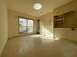 札幌市営東西線 西18丁目駅 徒歩2分の賃貸マンション 6階ワンルームのリビング/ダイニング