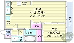 北18条光ハイツ  ｜ 北海道札幌市北区北十八条西4丁目（賃貸マンション1LDK・9階・33.62㎡） その2