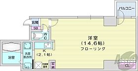 北海道札幌市中央区南三条東4丁目（賃貸マンション1K・6階・38.28㎡） その2