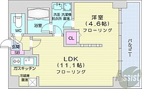 北海道札幌市中央区南六条東2丁目（賃貸マンション1LDK・3階・35.42㎡） その2