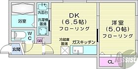 北海道札幌市中央区南十条西8丁目（賃貸アパート1DK・2階・27.39㎡） その2