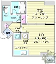 北海道札幌市中央区南二条西27丁目（賃貸マンション1LDK・4階・29.29㎡） その2