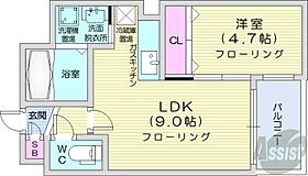 北海道札幌市中央区北十条西18丁目（賃貸マンション1LDK・3階・31.08㎡） その2