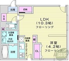 北海道札幌市中央区南五条西11丁目1288-21（賃貸マンション1LDK・2階・35.84㎡） その2