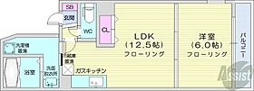 北海道札幌市中央区北五条西12丁目（賃貸マンション1LDK・2階・38.80㎡） その2