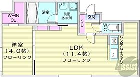 北海道札幌市白石区南郷通9丁目南（賃貸マンション1LDK・1階・35.91㎡） その2