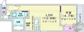 ラ・コーザN10  ｜ 北海道札幌市東区北十条東3丁目（賃貸マンション1LDK・4階・38.89㎡） その2