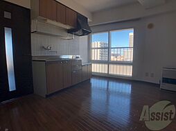 札幌市営東西線 バスセンター前駅 徒歩6分の賃貸マンション 3階1DKのリビング/ダイニング