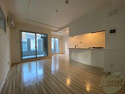 札幌市営東西線 西28丁目駅 徒歩7分の賃貸マンション 4階2LDKのリビング/ダイニング