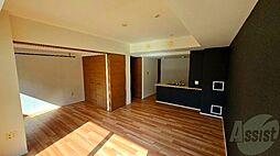 プレミスト札幌ターミナルタワー 4階3LDKのリビング/ダイニング