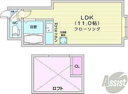 間取図画像 ワンルーム