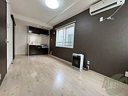 札幌市営東西線 バスセンター前駅 徒歩5分の賃貸アパート 4階1LDKのリビング/ダイニング