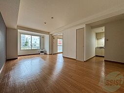 札幌市電2系統 西線16条駅 徒歩5分の賃貸マンション 1階2LDKのリビング/ダイニング