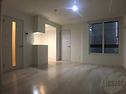 札幌市営南北線 中島公園駅 徒歩11分の賃貸マンション 4階1LDKのリビング/ダイニング