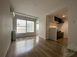 札幌市営東西線 二十四軒駅 徒歩8分の賃貸マンション 4階1LDKのリビング/ダイニング