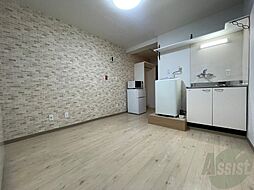 シャンボール札幌 4階ワンルームのリビング/ダイニング