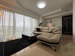 札幌市営東西線 西18丁目駅 徒歩7分の賃貸マンション 8階2LDKのリビング/ダイニング