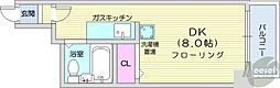 KWビル壱番館 1Kの間取図画像