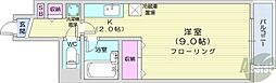 ロイヤルステージ 1Kの間取図画像
