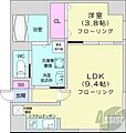 レガート東区役所前A8階4.7万円