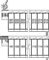 レオパレスサルース 214 ｜ 大阪府茨木市豊川２丁目13-25（賃貸マンション1K・2階・20.81㎡） その21