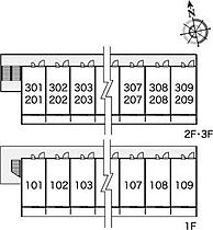 レオパレス銀河 104 ｜ 大阪府高槻市安満西の町30-2（賃貸マンション1K・1階・20.28㎡） その20