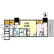 グランセジュール江坂　住居 413 ｜ 大阪府吹田市広芝町11-41（賃貸マンション1LDK・4階・36.71㎡） その2