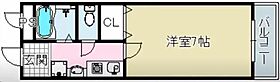 グランシャリオ双葉 405 ｜ 大阪府茨木市双葉町7-20（賃貸マンション1K・4階・22.62㎡） その2