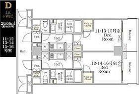 THE　MUTUAL　江坂 713 ｜ 大阪府吹田市垂水町３丁目15-10（賃貸マンション1K・7階・26.66㎡） その2