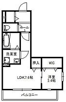 メゾンブラン  ｜ 大阪府茨木市新中条町10-7（賃貸アパート1DK・3階・30.19㎡） その2