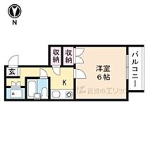 ドムス西高槻  ｜ 大阪府高槻市大畑町11-7（賃貸マンション1K・3階・25.00㎡） その2