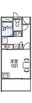 レオパレス上穂積 208 ｜ 大阪府茨木市上穂積４丁目7-33-8（賃貸マンション1K・2階・20.28㎡） その2