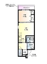 フジパレス吹田穂波町  ｜ 大阪府吹田市穂波町1-21（賃貸アパート1LDK・1階・34.32㎡） その2