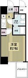 アプリーレ南森町 1Kの間取図画像