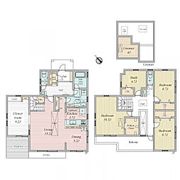 東葉高速鉄道 船橋日大前駅 徒歩6分 4LDKの間取り