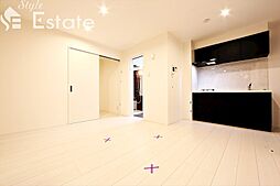 名古屋市営桜通線 桜本町駅 徒歩2分の賃貸アパート 2階1LDKのリビング/ダイニング