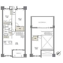 アヴァンセテラス瑞穂日向町 5階3LDKの間取り