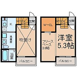 熱田スカイタワー31F 1階1SKの間取り