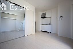 名古屋市営名港線 六番町駅 徒歩6分の賃貸アパート 1階1DKのリビング/ダイニング