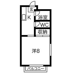 ラ・フォーレ駒方 A棟 1階