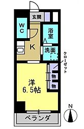 間取図画像 1K