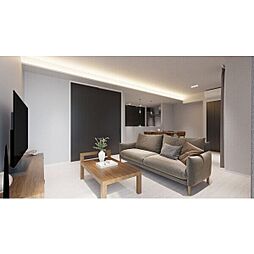 （仮）名古屋市昭和区御器所アパート 1階1LDKのリビング/ダイニング